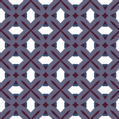 Kusursuz Vektör Deseni. Geometrik Süsleme Biçiminde Arkaplan DokusuName.