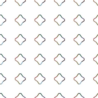 Geometrik süslemeli vektör deseni. Kusursuz tasarım dokusu.