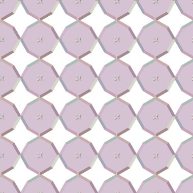 Geometrik süslemeli vektör deseni. Kusursuz tasarım dokusu.