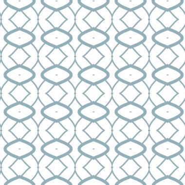 geometrik süsleme biçiminde kusursuz vektör deseni