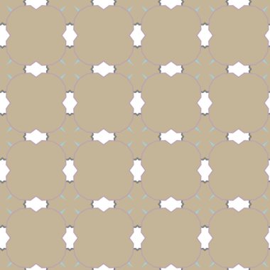 Geometrik süslemeli vektör deseni. Kusursuz tasarım dokusu.