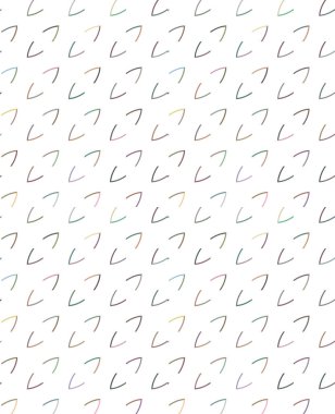 Geometrik süslemeli vektör deseni. Kusursuz tasarım dokusu.