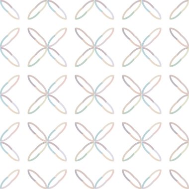 geometrik süsleme biçiminde kusursuz vektör deseni