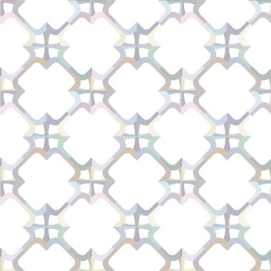 Geometrik süslemeli vektör deseni. Kusursuz tasarım dokusu.