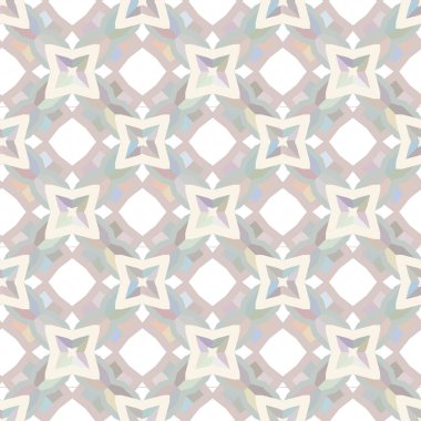 Dikişsiz geometrik süs vektör deseni. Soyut arka plan