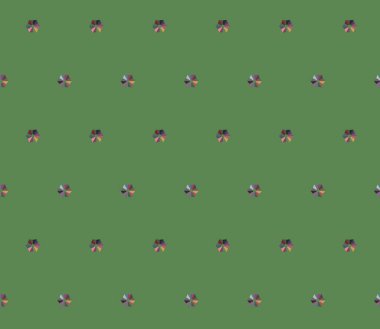 geometrik süsleme biçiminde kusursuz vektör deseni