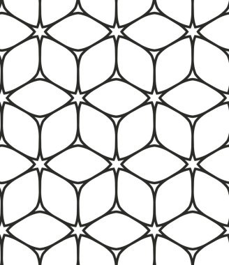 Dikişsiz geometrik süs vektör deseni. Soyut arka plan