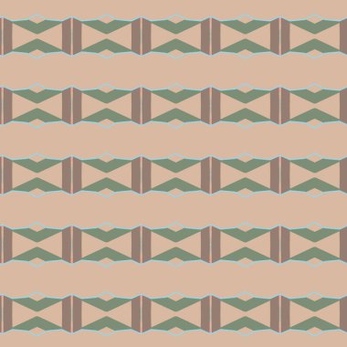 Dikişsiz geometrik süs vektör deseni. Soyut arka plan