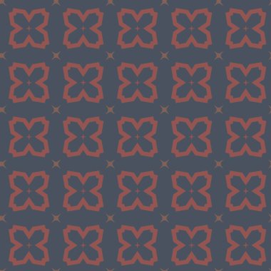 Geometrik süslemeli vektör deseni. Kusursuz tasarım dokusu.