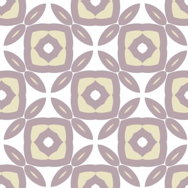 Geometrik süslemeli vektör deseni. Kusursuz tasarım dokusu.