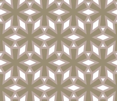 Geometrik süslemeli vektör deseni. Kusursuz tasarım dokusu.