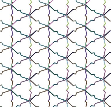 Geometrik süs tarzında soyut arkaplan dokusu. Kusursuz tasarım.