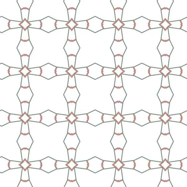 Бесшовный Векторный Шаблон Фон Текстура Геометрическом Орнаментальном Стиле — стоковый вектор