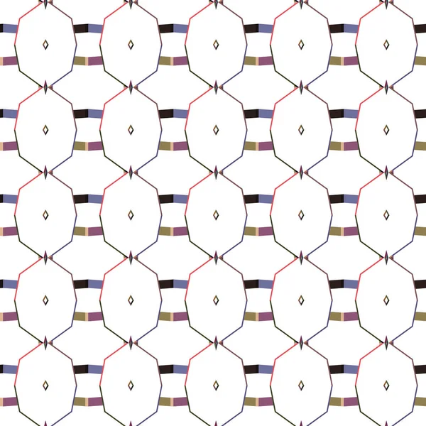 无缝几何装饰矢量图案 摘要背景 — 图库矢量图片