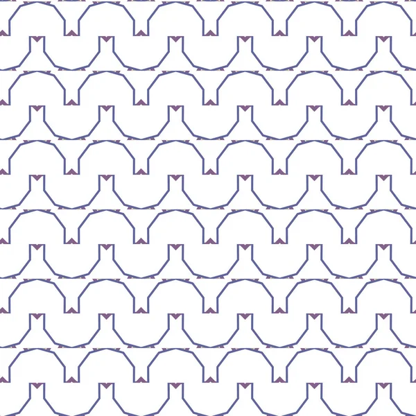 Geometrik süslemeli vektör deseni. Kusursuz tasarım dokusu.