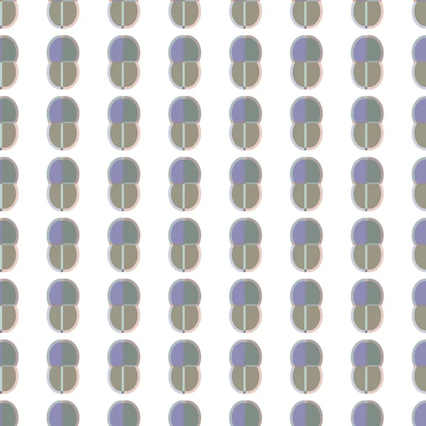 geometrik süsleme biçiminde kusursuz vektör deseni