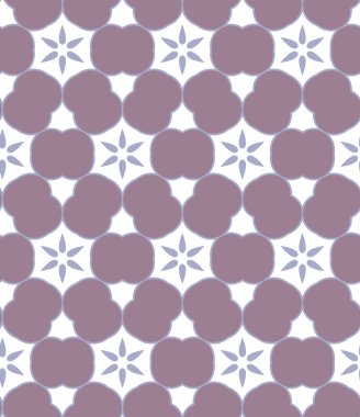 geometrik süsleme biçiminde kusursuz vektör deseni