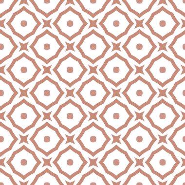 Dikişsiz geometrik süs vektör deseni. Soyut arka plan