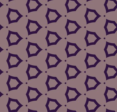 geometrik süsleme biçiminde kusursuz vektör deseni