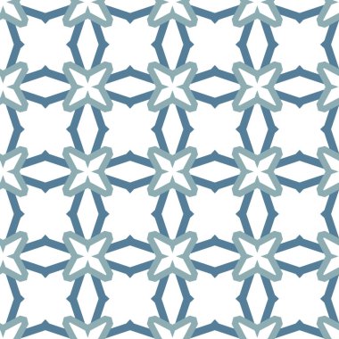geometrik süsleme biçiminde kusursuz vektör deseni