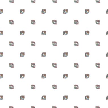 Geometrik süslemeli vektör deseni. Kusursuz tasarım dokusu.