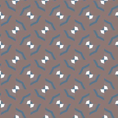 Kusursuz Vektör Deseni. Geometrik Süsleme Biçiminde Arkaplan DokusuName.