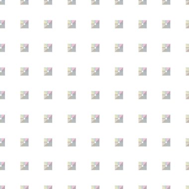 Geometrik süslemeli vektör deseni. Kusursuz tasarım dokusu.