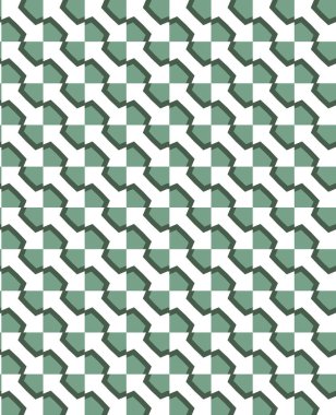 Geometrik süslemeli vektör deseni. Kusursuz tasarım dokusu.