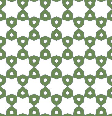 Geometrik süslemeli vektör deseni. Kusursuz tasarım dokusu.