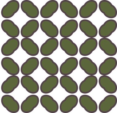 geometrik süsleme biçiminde kusursuz vektör deseni