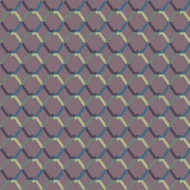 Geometrik süslemeli vektör deseni. Kusursuz tasarım dokusu.