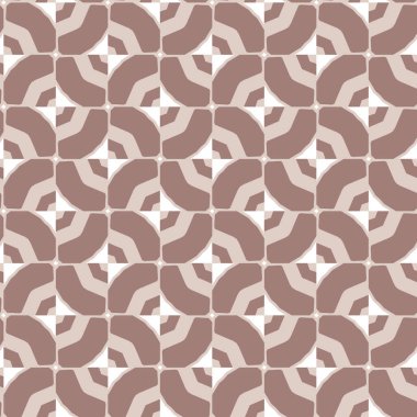 Geometrik süslemeli vektör deseni. Kusursuz tasarım dokusu.