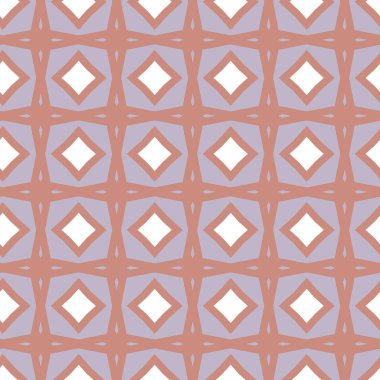 geometrik süsleme biçiminde kusursuz vektör deseni