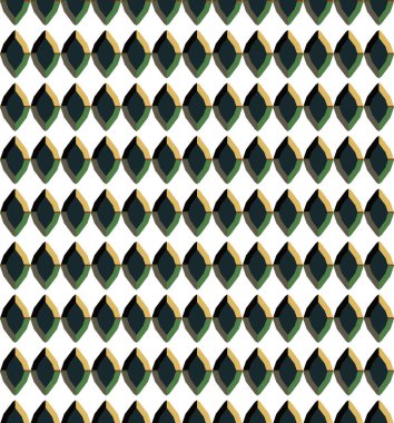 geometrik süsleme biçiminde kusursuz vektör deseni