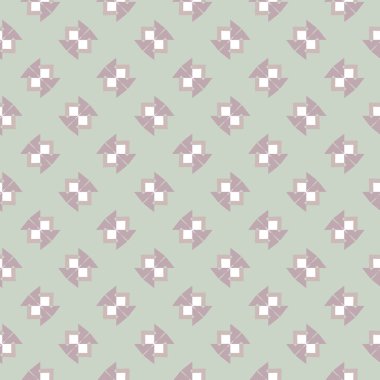 Dikişsiz geometrik süs vektör deseni. Soyut arka plan