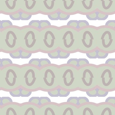 geometrik süsleme biçiminde kusursuz vektör deseni