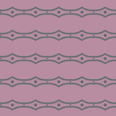 Dikişsiz geometrik süs vektör deseni. Soyut arka plan