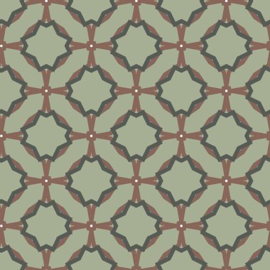 Kusursuz Vektör Deseni. Geometrik Süsleme Biçiminde Arkaplan DokusuName.