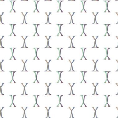 geometrik süsleme biçiminde kusursuz vektör deseni