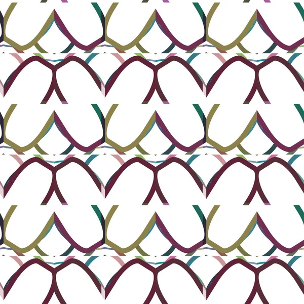 Modello Vettoriale Geometrico Ornamentale Senza Cuciture Sfondo Astratto — Vettoriale Stock