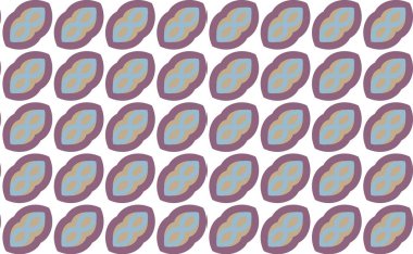 Geometrik süslemeli vektör deseni. Kusursuz tasarım dokusu.