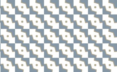 Geometrik süslemeli vektör deseni. Kusursuz tasarım dokusu.