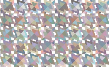 Geometrik süslemeli vektör deseni. Kusursuz tasarım dokusu.