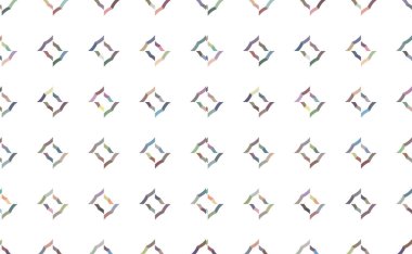 Geometrik süslemeli vektör deseni. Kusursuz tasarım dokusu.