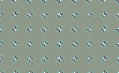 Geometrik süslemeli vektör deseni. Kusursuz tasarım dokusu.