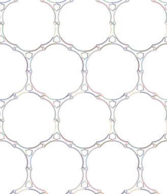 geometrik süsleme biçiminde kusursuz vektör deseni