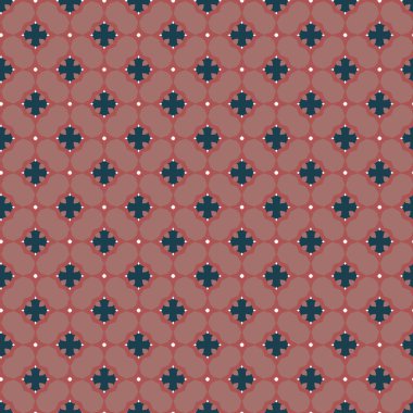 Kusursuz Vektör Deseni. Geometrik Süsleme Biçiminde Arkaplan DokusuName.