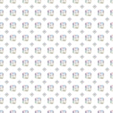 geometrik süsleme biçiminde kusursuz vektör deseni