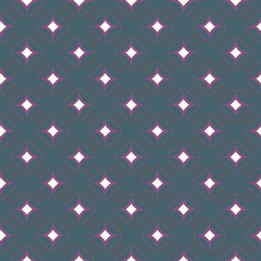 Kusursuz Vektör Deseni. Geometrik Süsleme Biçiminde Arkaplan DokusuName.