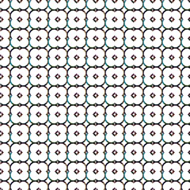 Kusursuz Vektör Deseni. Geometrik Süsleme Biçiminde Arkaplan DokusuName.